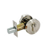 Securit Deadlock Thumb Set Satin Nickel 55mm