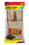 The Big Cheese Wooden Rat Trap 2 Pack