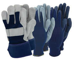 Town & Country Mens Triple Pack Rigger Glove