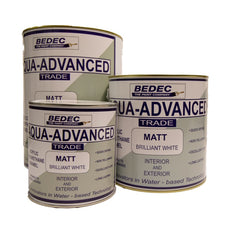 Bedec Aqua Advanced Matt 1L Brilliant White