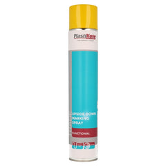 PlastiKote Upside Down Marking Spray 750ml Yellow
