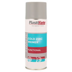 PlastiKote Cold Zinc Primer Spray 400ml