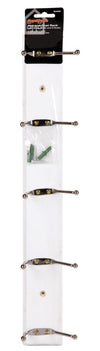 SupaHome Hat and Coat Rack with 5 Hooks Antique Pine Finish
