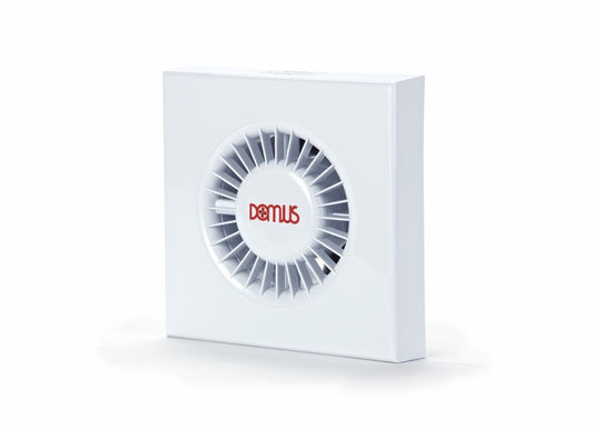 Domus Ventilation Domus SDF Axial Timer and Humidistat Fan White 100mm