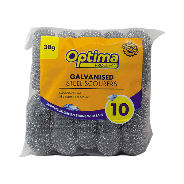 Ramon Galvanised Scourers Pack 10 38gm
