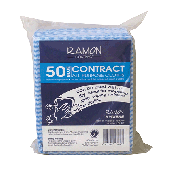 Ramon Contract All Purpose Cloths Pack 50