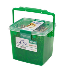 Spax Yellox Woodscrews 5 x 90mm 150 Piece