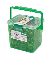 Spax Yellox Woodscrews 5 x 90mm 150 Piece