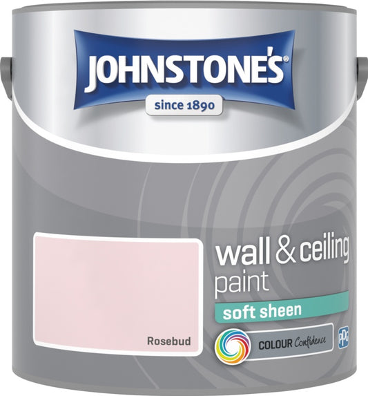 Johnstone's Wall & Ceiling Soft Sheen 2.5L Frosted Silver
