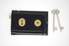 Yale Essentials Rim Deadlock Black 2 Lever