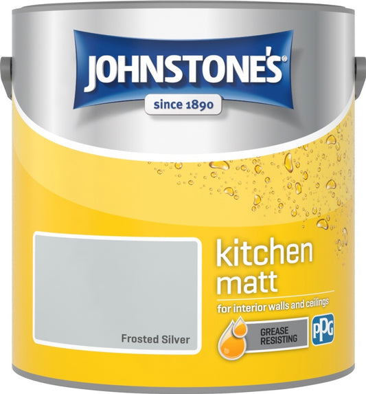 Johnstone's Kitchen Matt 2.5L Frosted Silver