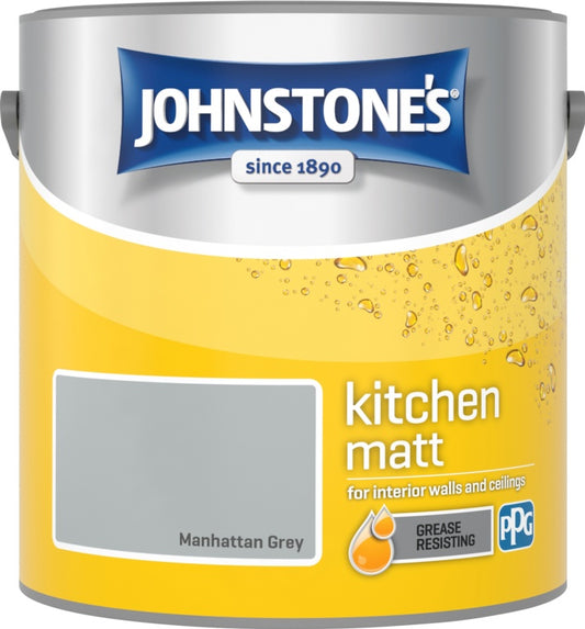 Johnstone's Kitchen Matt 2.5L Frosted Silver