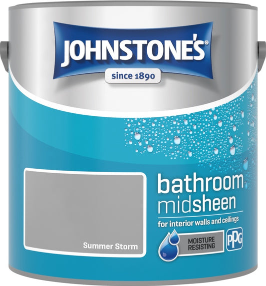 Johnstone's Bathroom Midsheen 2.5L Summer Storm