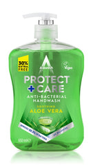 Astonish Protect + Care Antibacterial Handwash 650ml Aloe Vera