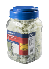 Rawlplug Nylon Self Drill Fixing Plasterboard Plug 300plugs + 300screws