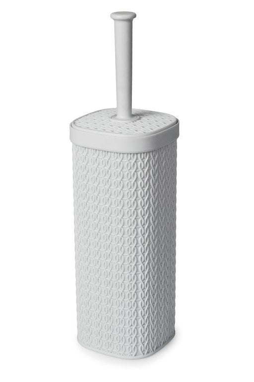 Blue Canyon Lace Design Toilet Brush White