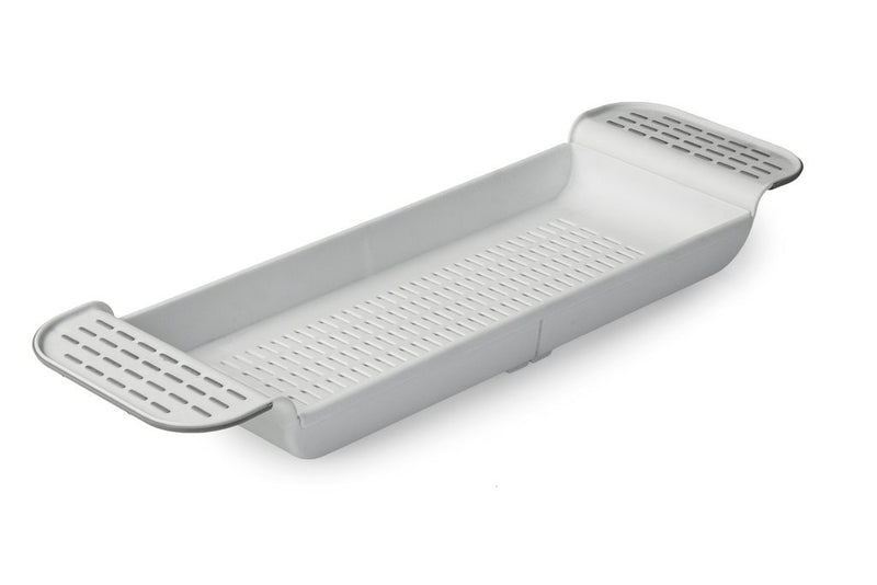 Blue Canyon Extendable Over Bath Rack White