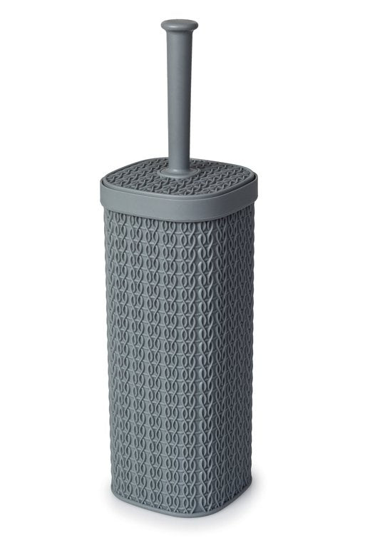 Blue Canyon Lace Design Toilet Brush Grey