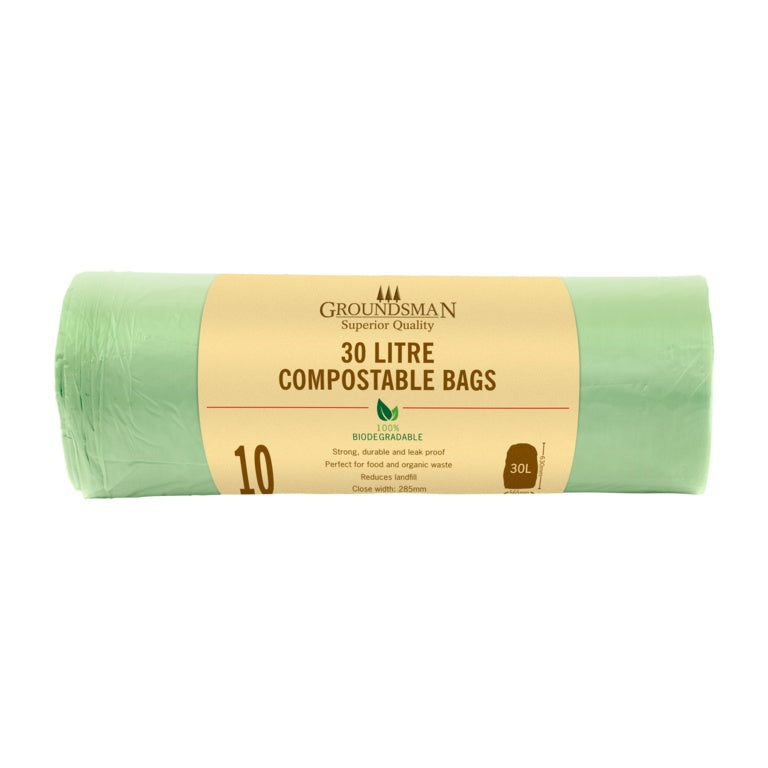 Groundsman Compostable Bag 30L Roll 10