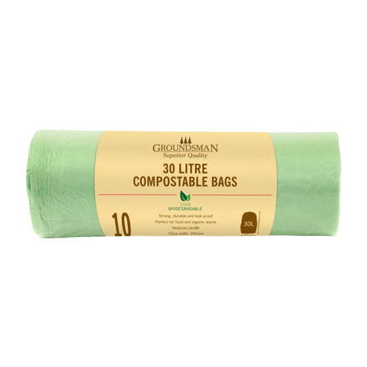 Groundsman Compostable Bag 30L Roll 10