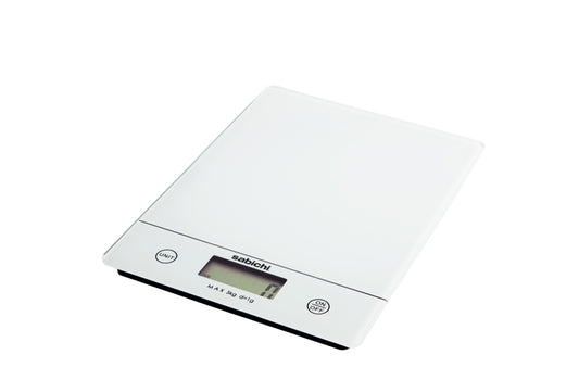 Sabichi 5kg Digital Kitchen Scales White