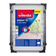 Vileda 15m Sprint Indoor Airer 3 Tier