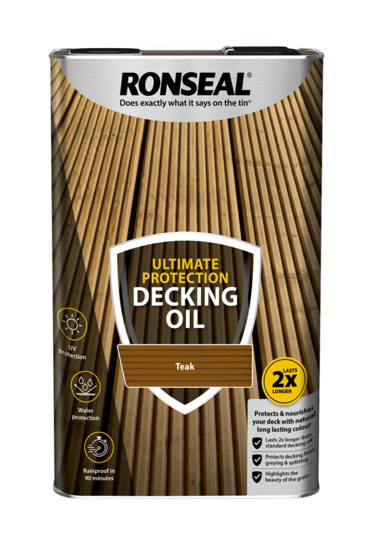Ronseal Ultimate Protection Decking Oil 5L Dark Oak
