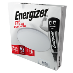 Energizer IP54 Slimline Bulkhead Cool White 18w