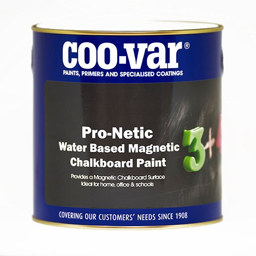 Coo-Var ProNetic Water Based Magnetic Chalk Board Paint 500ml