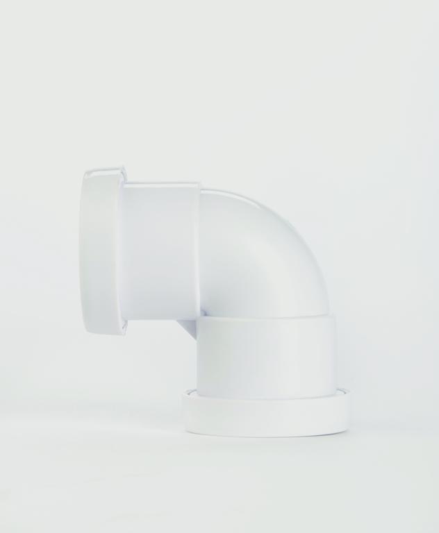 Make Push-fit 90° Bend 40mm 40mm