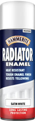 Hammerite Radiator Enamel 400ml Aerosol Satin White