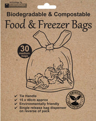 Planit Eco Friendly Freezer Bags Pack 30
