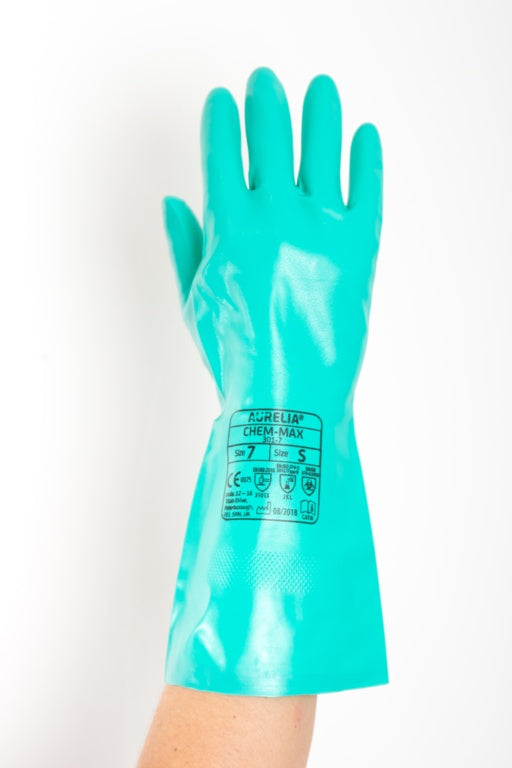 Aurelia Chem Max Nitrile Chemical Gauntlet Size 10