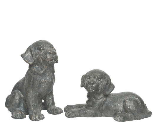 Kaemingk Poly Magnesium Dog Antique Copper