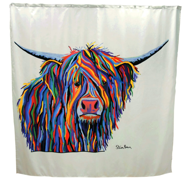 Croydex Shower Curtain Angus McCoo