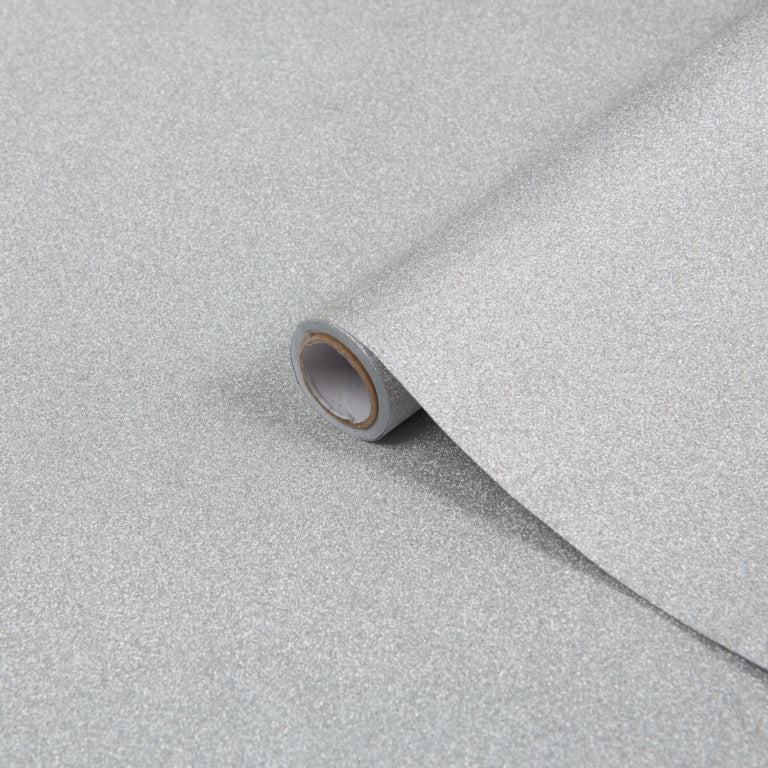 d-c-fix® Self Adhesive Film Glitter Silver 67.5cm