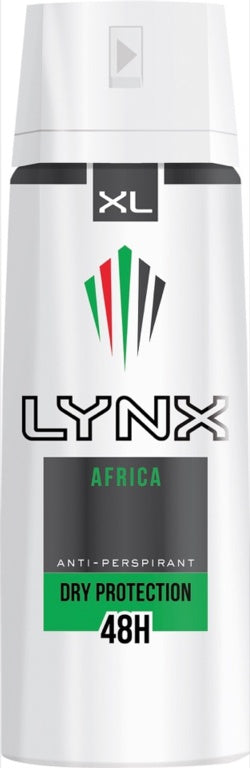 Lynx Anti Perspirant Aersol 200ml Africa