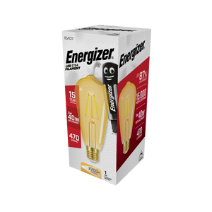 Energizer Filament LED ST64 E27 Dimmable 5w 470lm