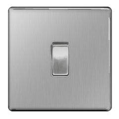 BG Light Switch 10ax Plate 1 Switch 2way