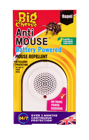 The Big Cheese Anti Mouse Battery Powered Mouse Repellent
