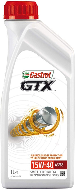 Castrol GTX 15w-40 Ultraclean 1L