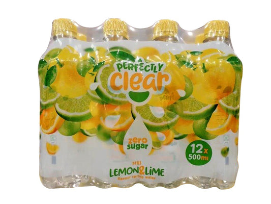 Perfectly Clear Lemon & Lime Water 500ml x 12