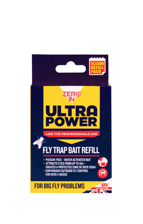 Zero In Ultra Power Outdoor Fly Trap Refill Pack 6 x 8g