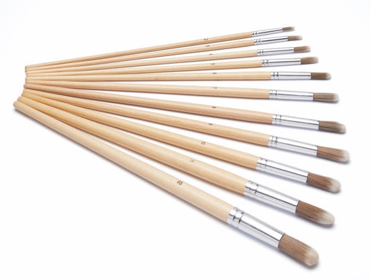 Harris Seriously Good Round Artist Paint Brush Pack 11