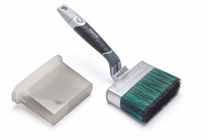 Harris Ultimate Shed & Fence Swan Neck Paint Brush 120mm