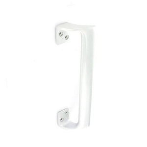 Securit Aluminium Oval Grip Pull Handle Bright 300mm