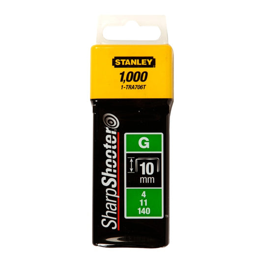 Stanley Heavy Duty Staples 10mm x 1000