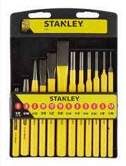 Stanley Punch And Chisel Kit 12 Piece