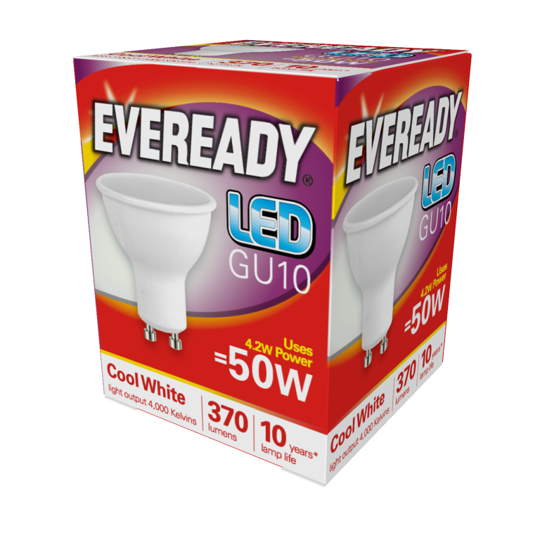 Eveready LED GU10 50W 50W 370lm