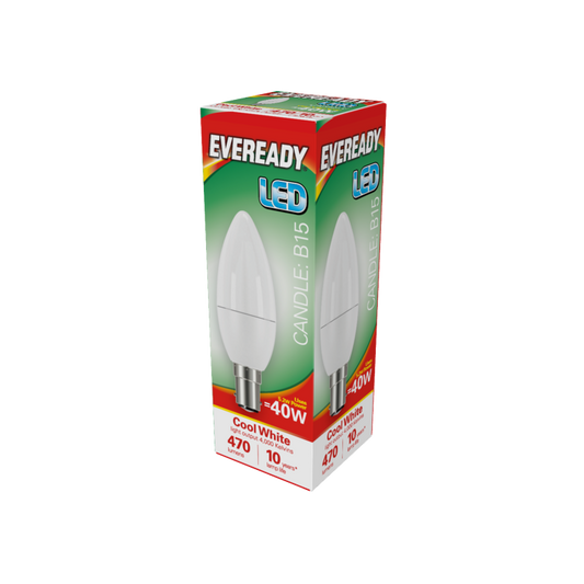 Eveready LED Candle 40W 480lm B15